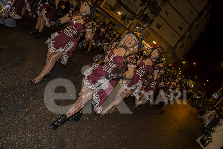 Rua del Carnaval de Les Roquetes del Garraf 2017